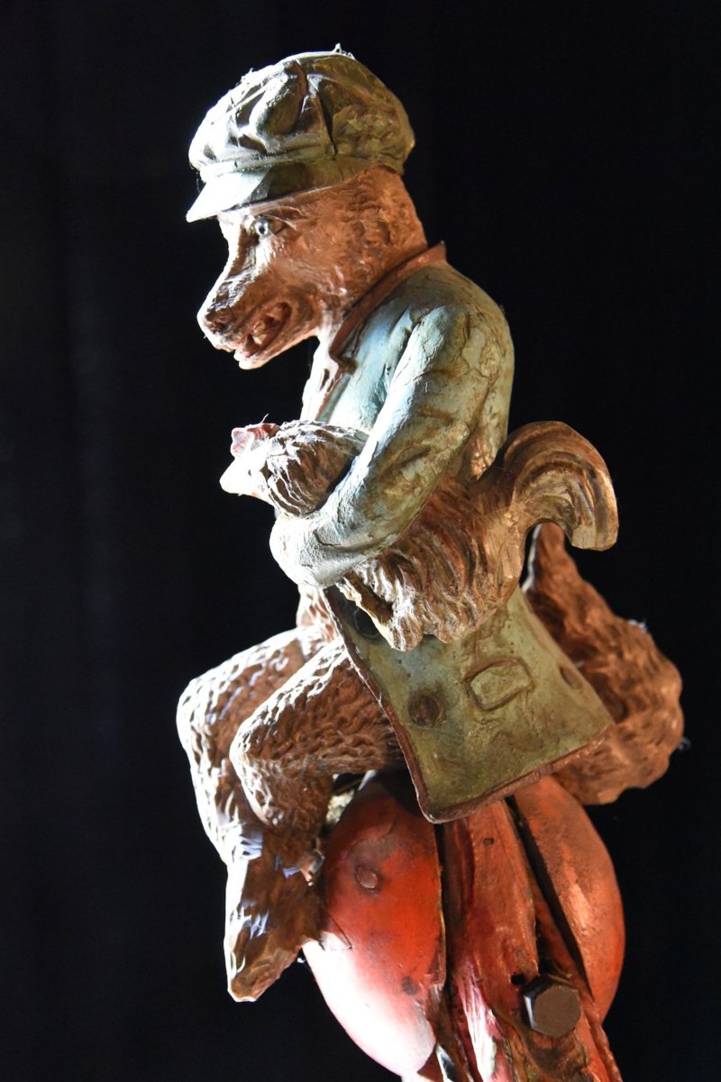 Schlittenfigur (Sammlung, Foto: Museum Gherdëina) Schlittenfigur (Sammlung, Foto: Museum Gherdëina)