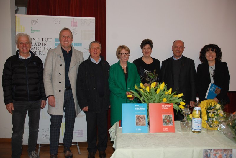 Augustin Ochsenreiter, Leander Moroder, Vijo Pitscheider, Paulina Moroder, Verena Niederegger Senoner, Ulrich Fistill, Paola Cecarini Bayer