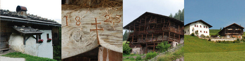 Impressionen Grödner Bauernhöfe